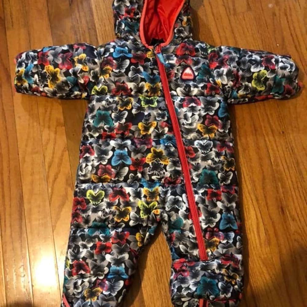 Colorful Kids One Piece Snowsuit